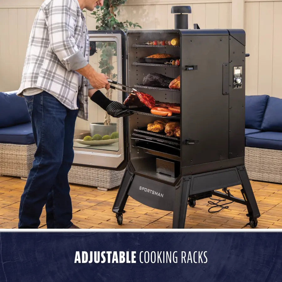 Pit Boss Sportsman 7-Series Wood Pellet Vertical Smoker product view 9