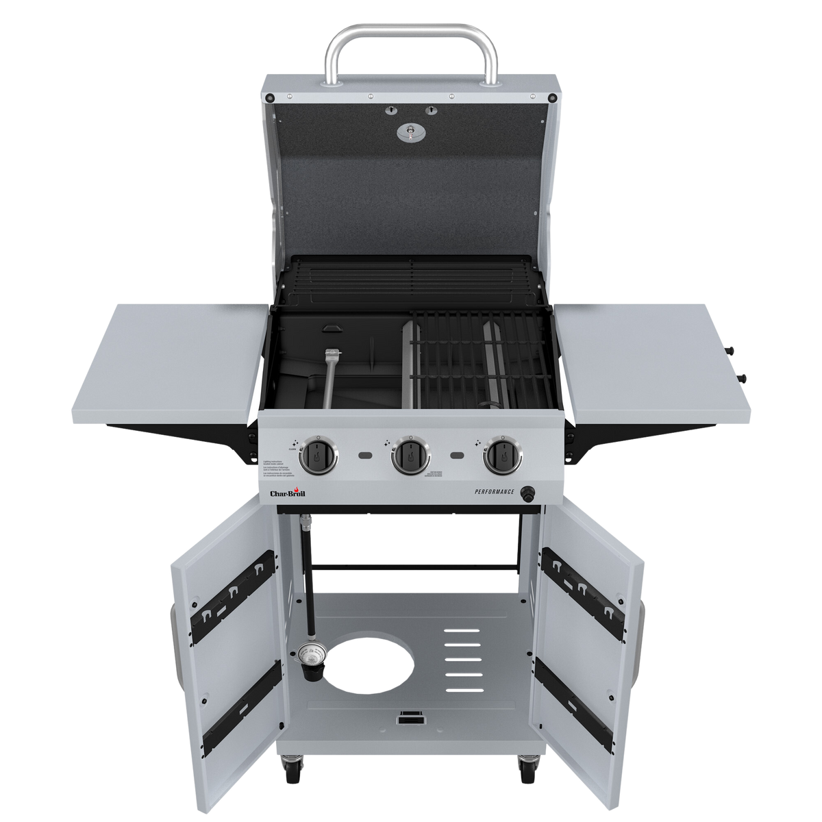 Char-Broil Performance 375 3-Burner Gas Grill Clay product view 2