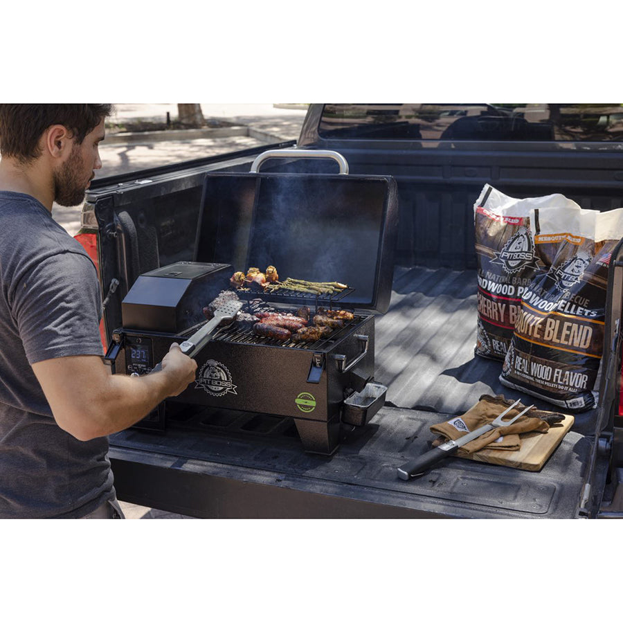 Pit Boss Portable Battery Powered Wood Pellet Grill product view 3