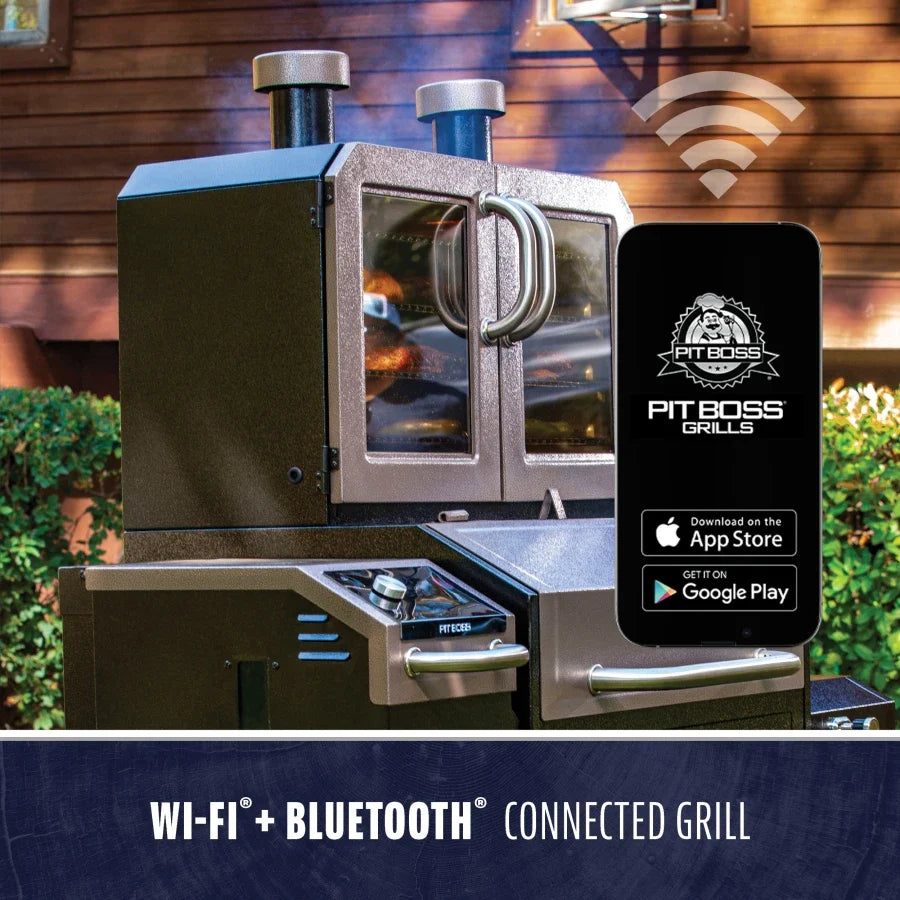 Pit Boss Lockhart Platinum Pellet/Smoker Combo Grill product view 4