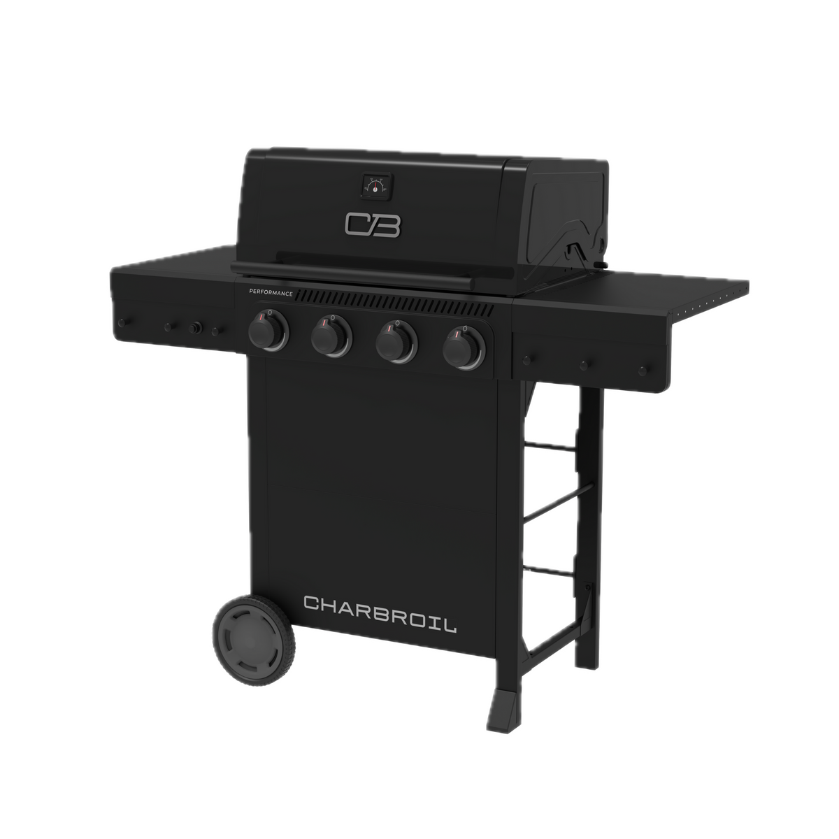 Char-Broil Performance Series™ 4 Burner Gas Grill Cart Black product view 9