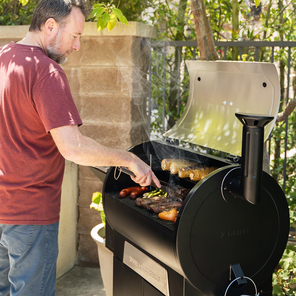 Z GRILLS 700D4E WIFI WITH CABINET product view 10
