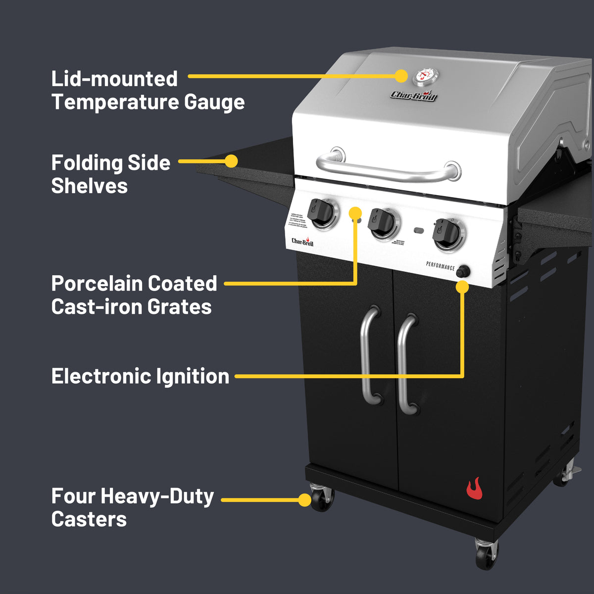 Char-Broil Performance 3B Cabinet 375 product view 5