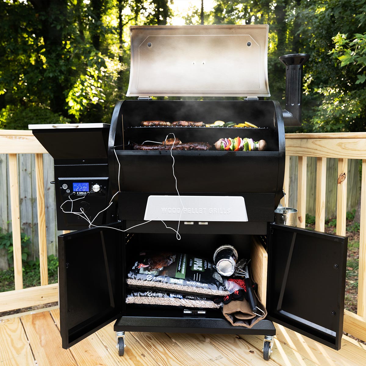 Z GRILLS 700D4E WIFI WITH CABINET product view 15