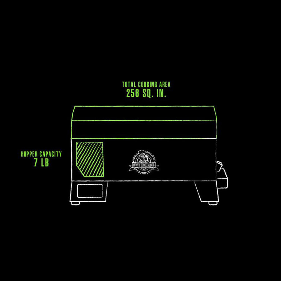 Pit Boss Portable Battery Powered Wood Pellet Grill product view 9