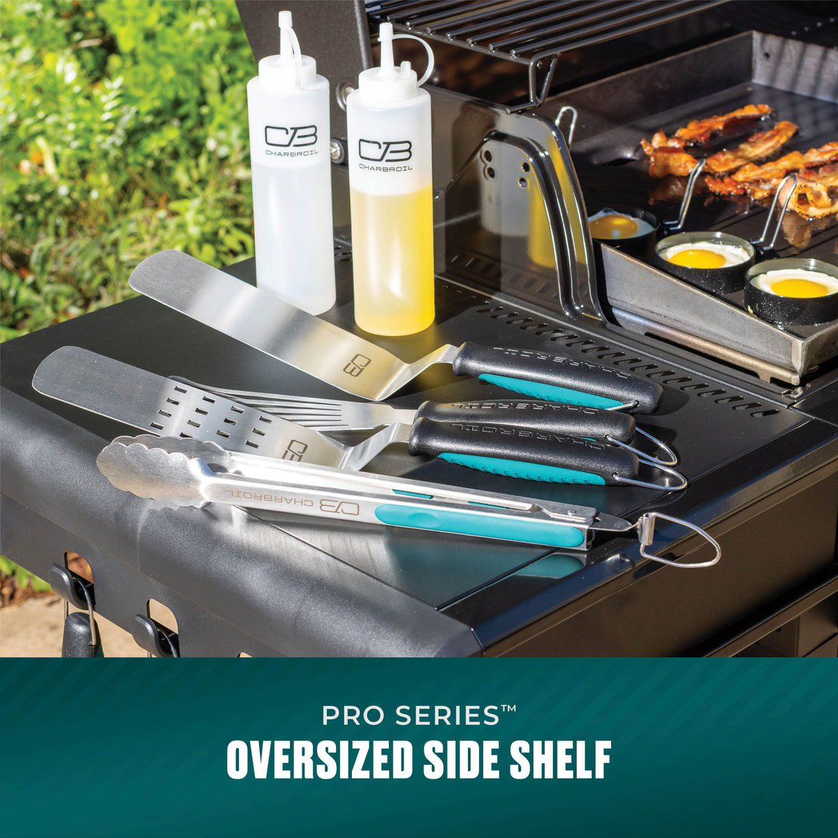 Char-Broil Pro Series™ 4 Burner Gas Grill & Griddle product view 8