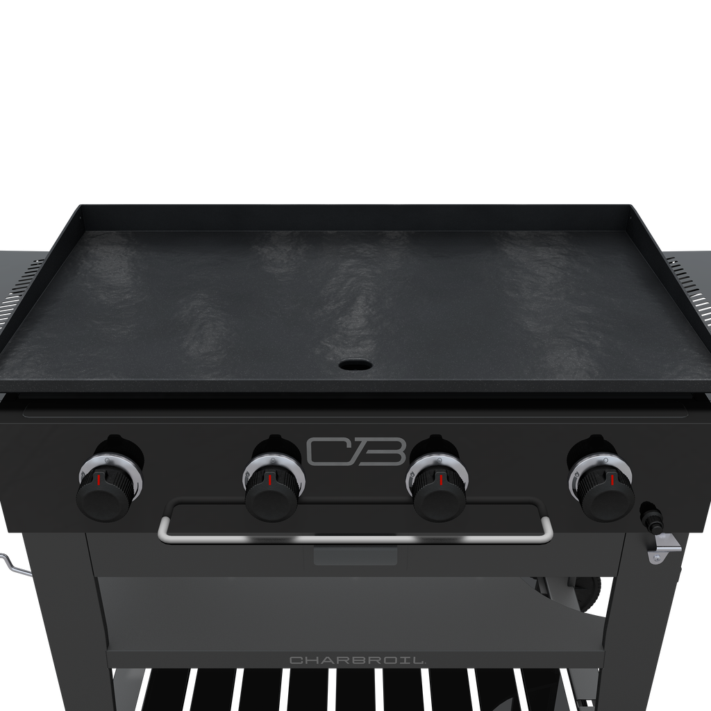 Char-Broil Charbroil® 36" Performance Series™ Propane Gas Griddle with Cart 4 Burner Flat Top Grill, Black 463259124 product view 13