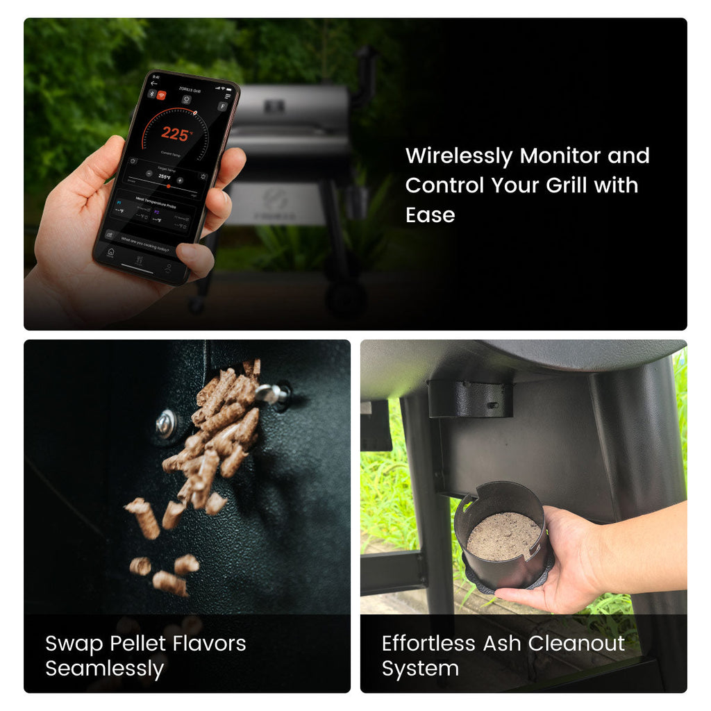 Z GRILLS 7002C2E WIFI - STAINLESS STEEL product view 2
