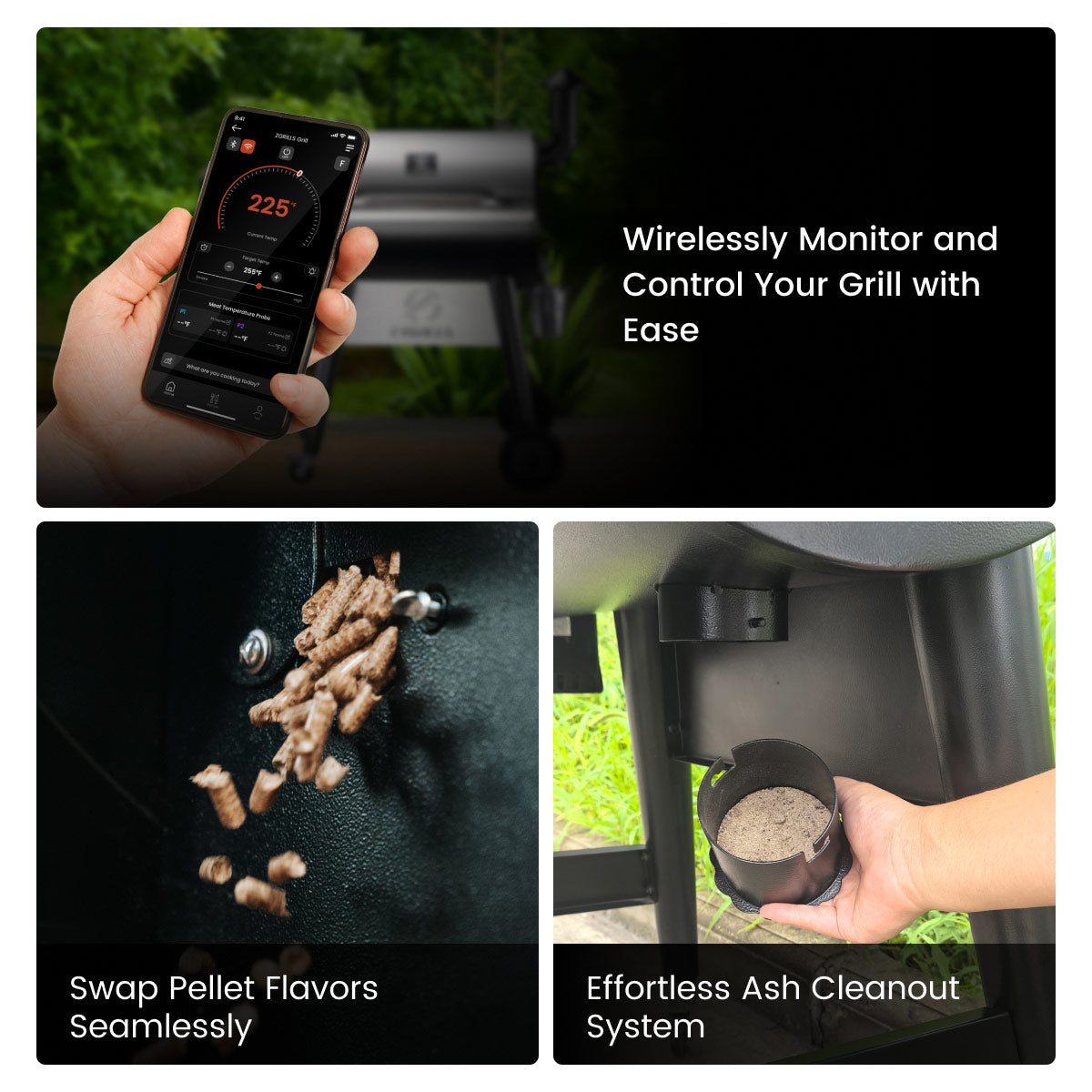 Z GRILLS 7002C2E WIFI - STAINLESS STEEL product view 2