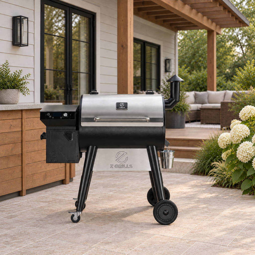 Z GRILLS 7002C2E WIFI - STAINLESS STEEL product view 4