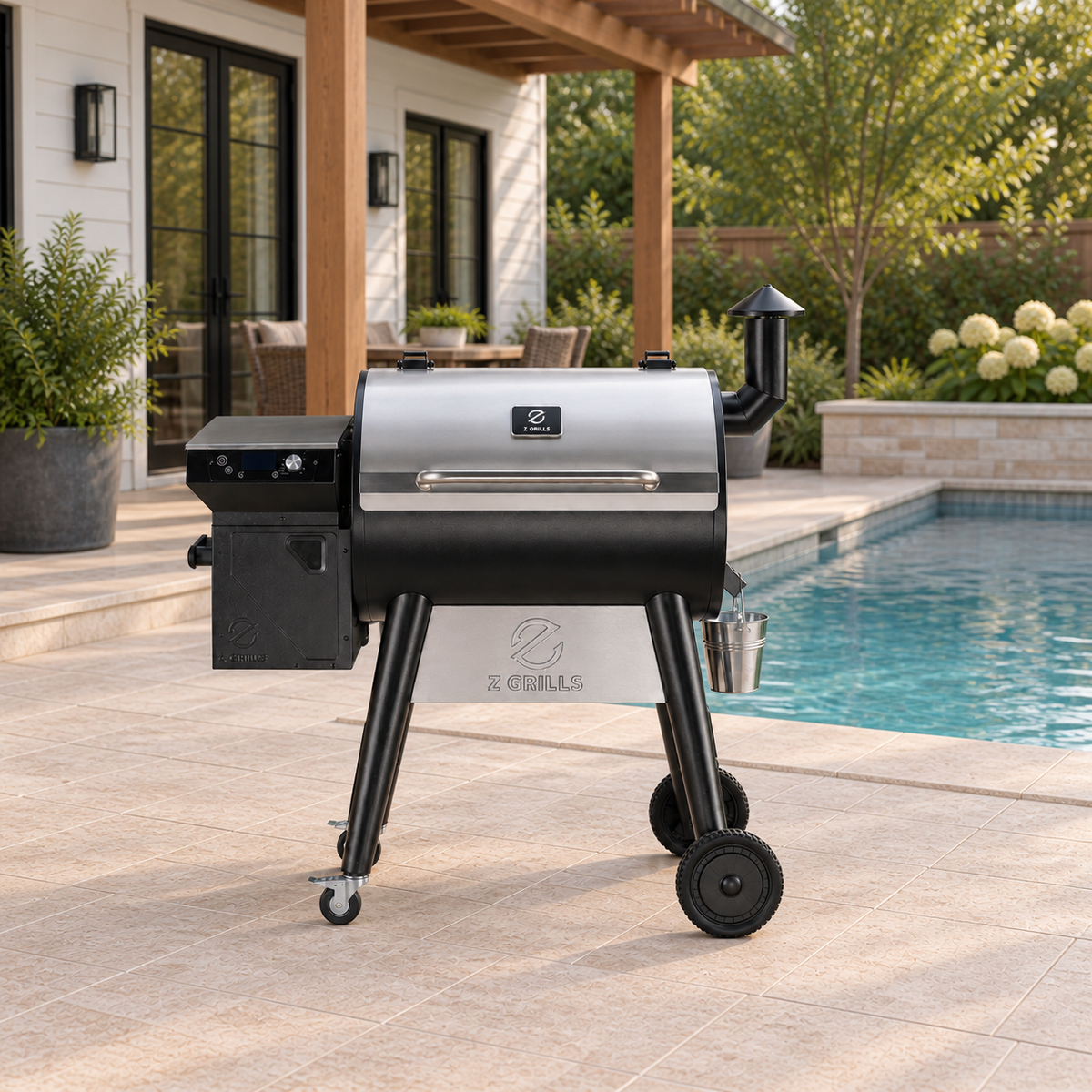 Z GRILLS 7002C2E WIFI - STAINLESS STEEL product view 5