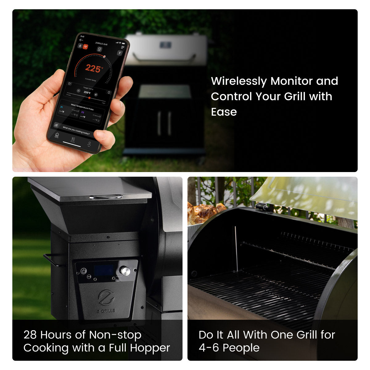 Z GRILLS 700D4E WIFI WITH CABINET product view 2