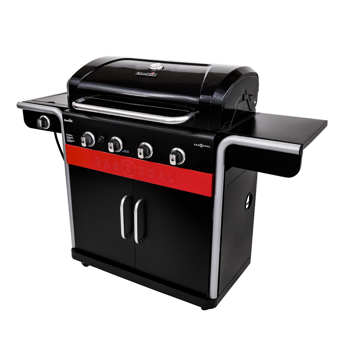 Char-Broil Gas2Coal® 4-Burner Hybrid Grill product view 2