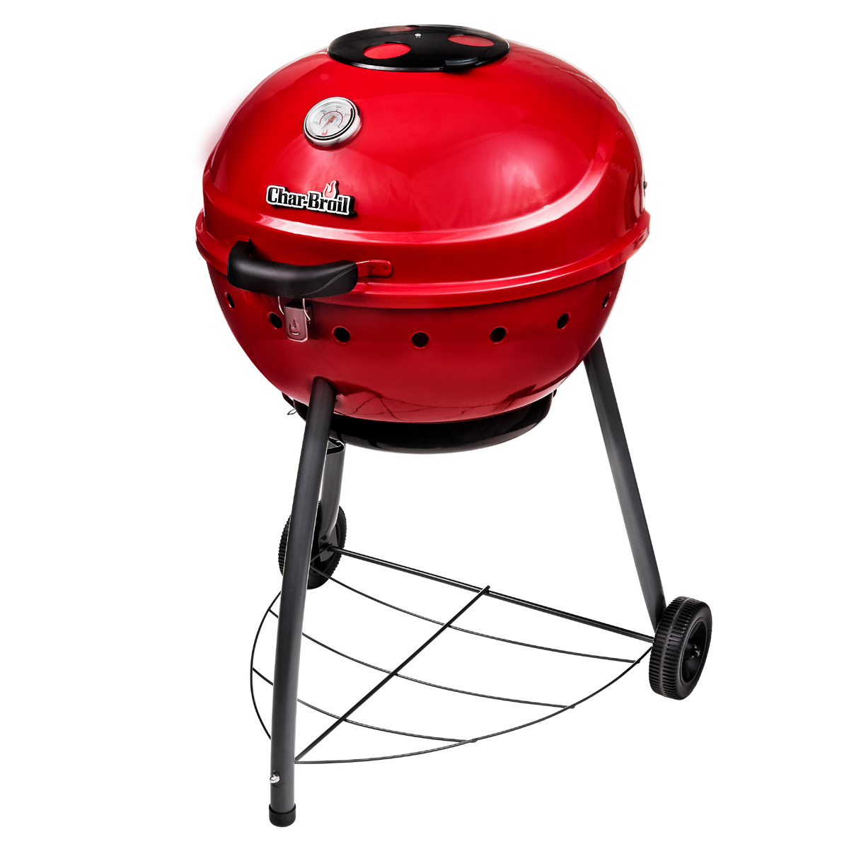 Char-Broil Kettleman® TRU-Infrared™ Charcoal Grill Red product view 2
