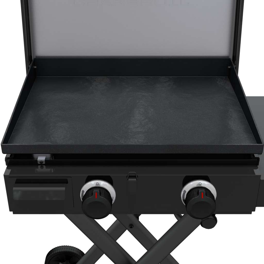 Char-Broil Charbroil® 22" Performance Series™ Folding Cart 2 Burner Portable Propane Gas Griddle, Black 463711223 product view 13