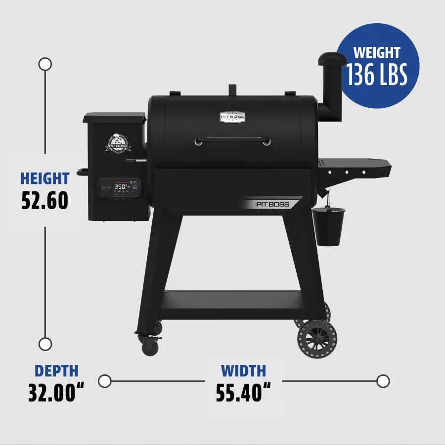 Pit Boss 850 DX Wood Pellet Grill product view 7