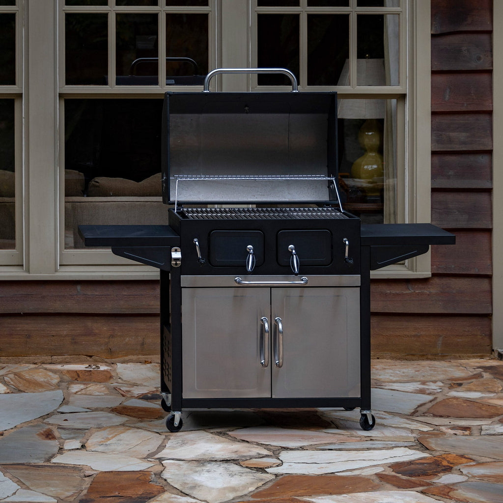 Char-Broil American Gourmet Cabinet Charcoal Grill product view 9