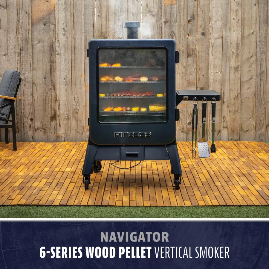 Pit Boss Navigator 6-Series Vertical Pellet Smoker product view 1