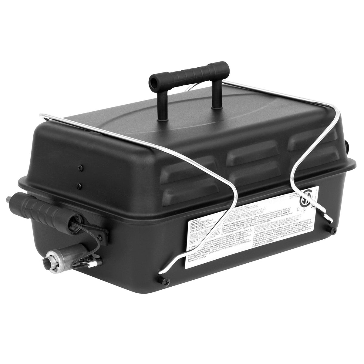 Char-Broil 1-Burner Deluxe Portable Propane Gas Table Top Grill in Black product view 2