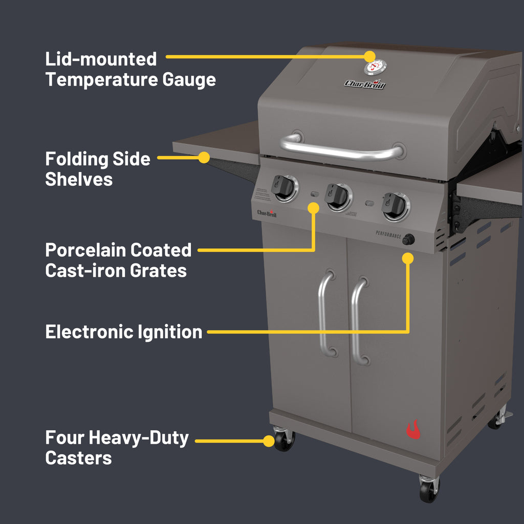 Char-Broil Performance 3B Cabinet 375 Stone product view 5