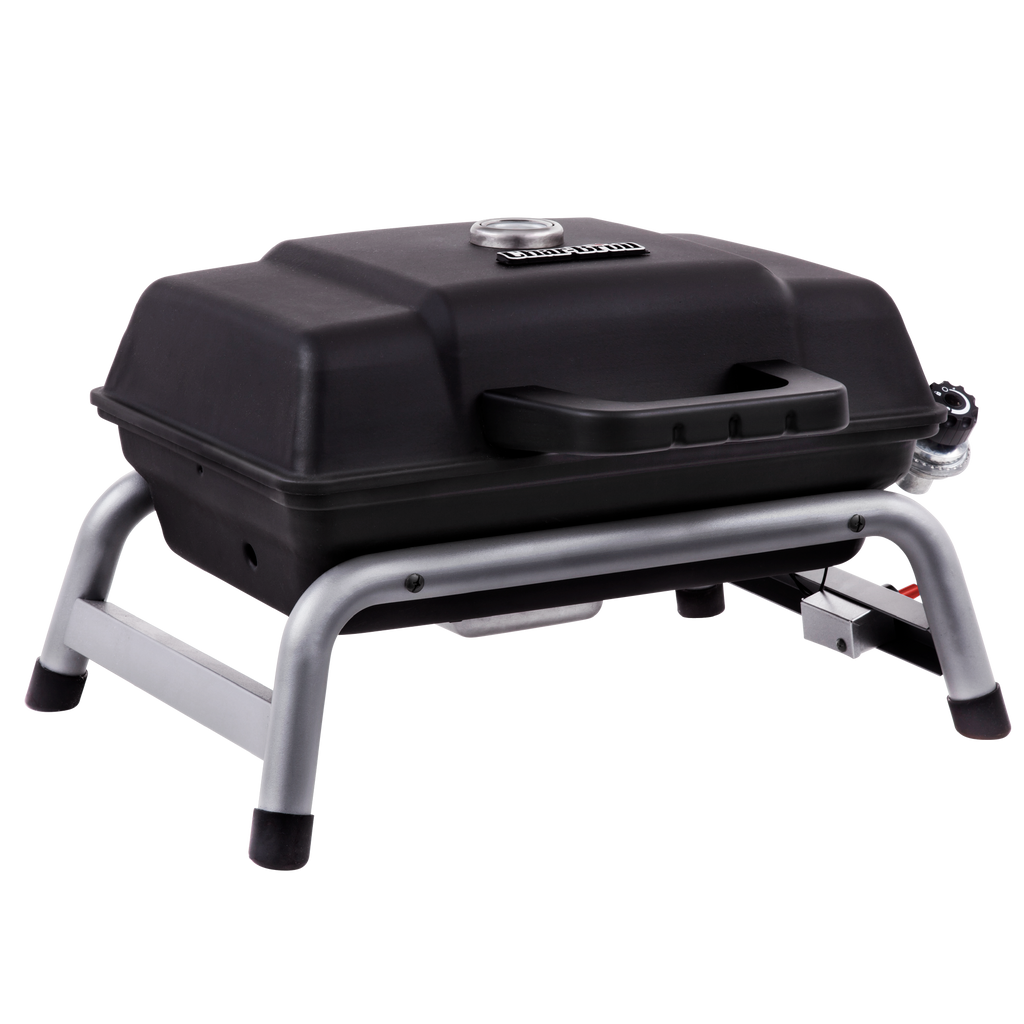 Char-Broil 1-Burner Portable Propane Gas Grill in Black product view 3
