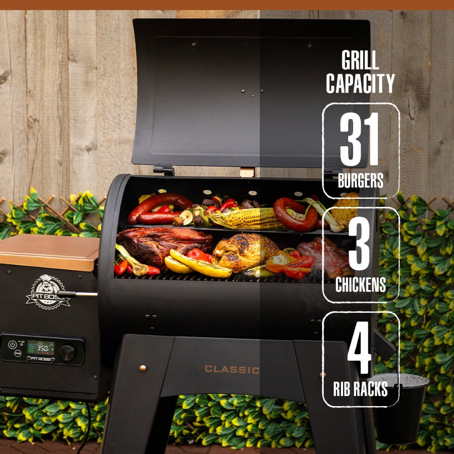 Pit Boss Classic 700 Wood Pellet Grill - Onyx Edition product view 8