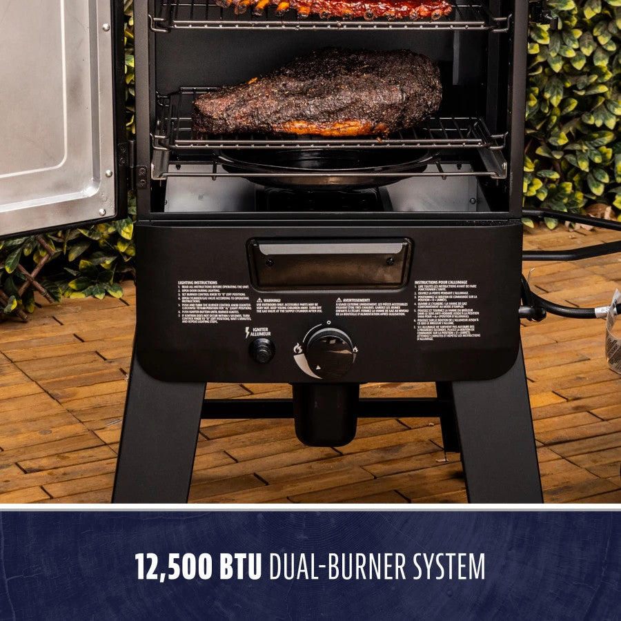 Pit Boss 30" Gas Vertical Smoker with Built-In Thermometer product view 3