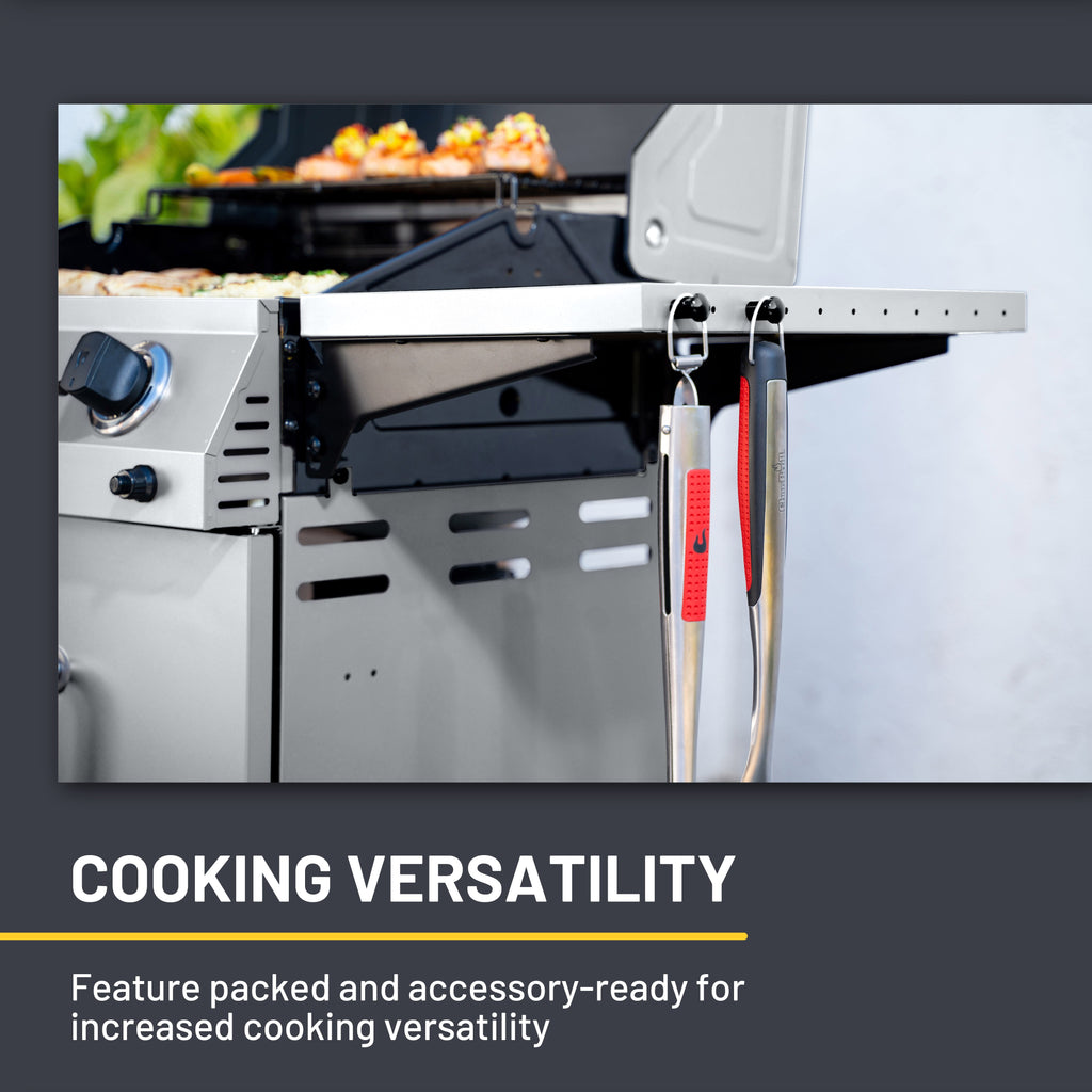 Char-Broil Performance 375 3-Burner Gas Grill Clay product view 8