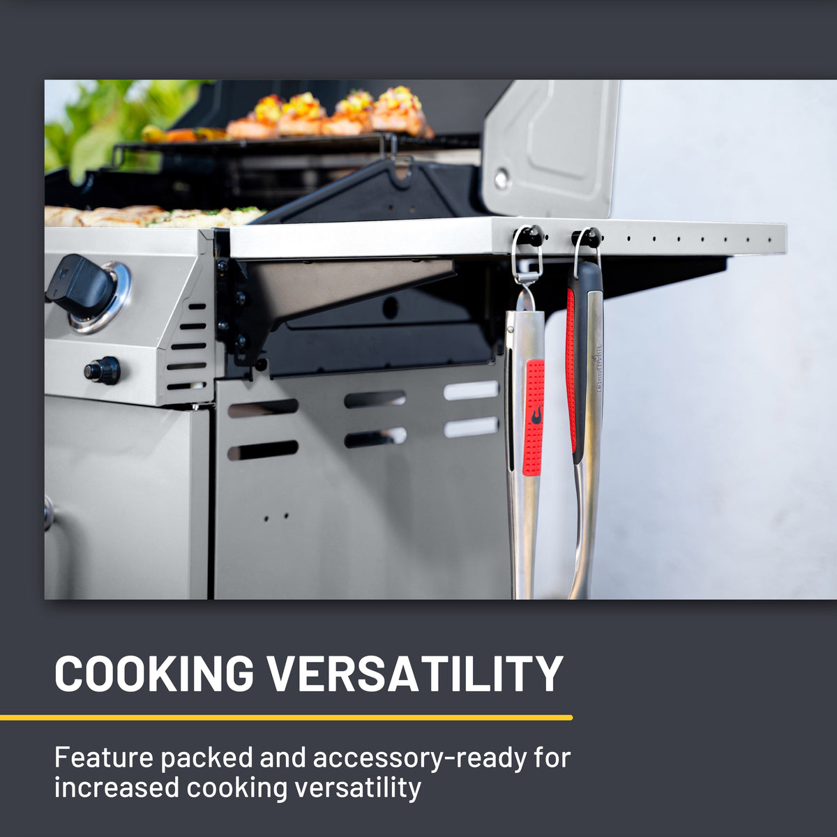 Char-Broil Performance 375 3-Burner Gas Grill Clay product view 8