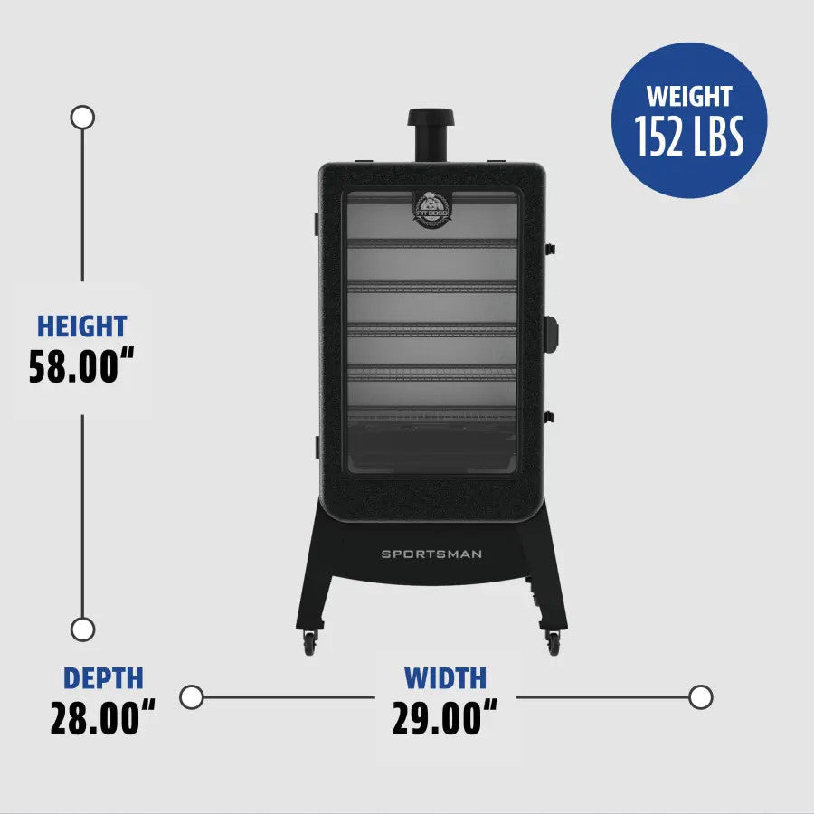 Pit Boss Sportsman 7-Series Wood Pellet Vertical Smoker product view 8