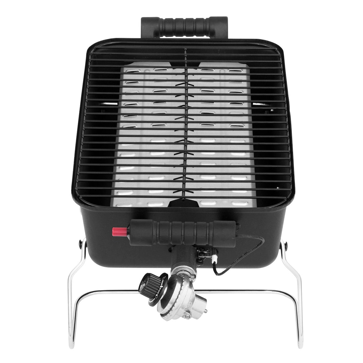 Char-Broil 1-Burner Deluxe Portable Propane Gas Table Top Grill in Black product view 6