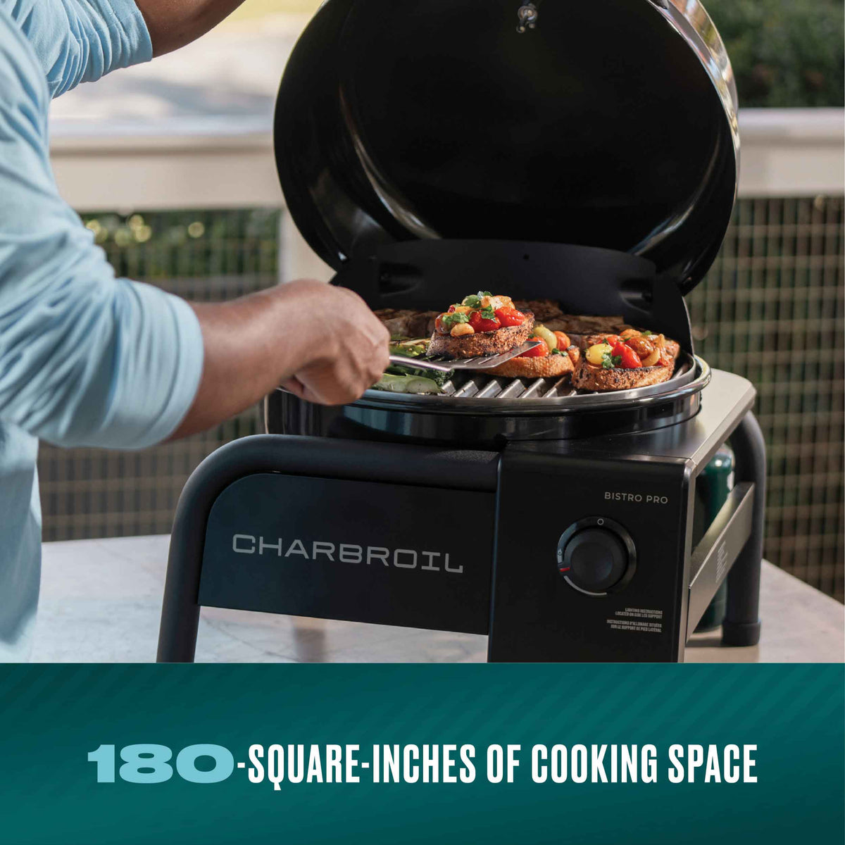 Char-Broil Bistro Pro Gas Tabletop (Blackout) product view 2
