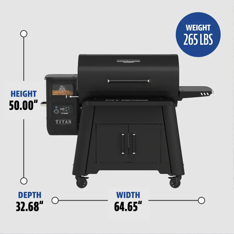 Pit Boss Titan Wood Pellet Grill product view 10