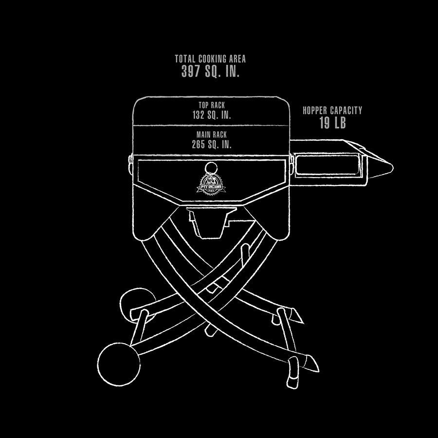 Pit Boss Competition Series 260PSP2 product view 4