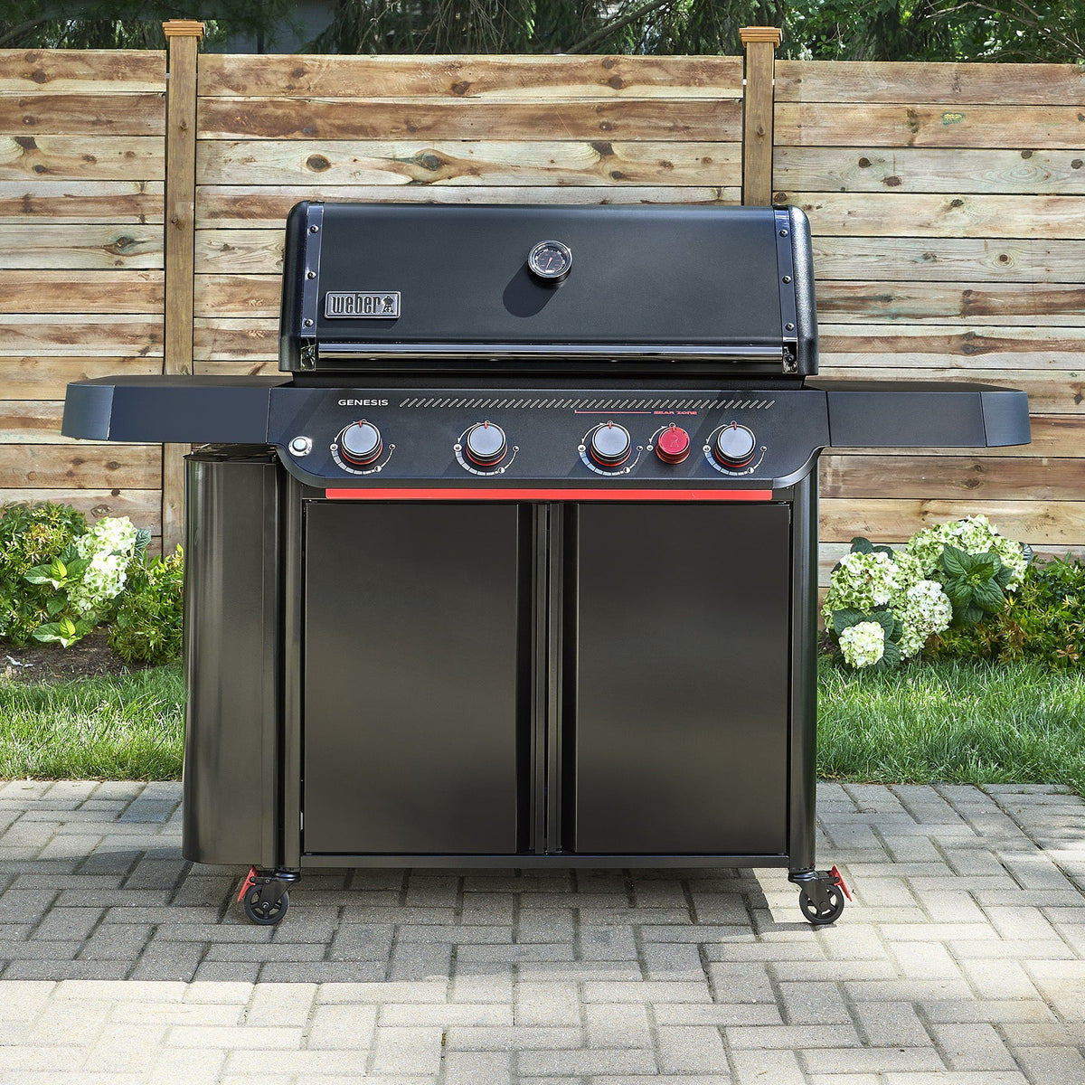 Weber Genesis® E-430 Gas Grill Stealth® Edition (Natural Gas) product view 3