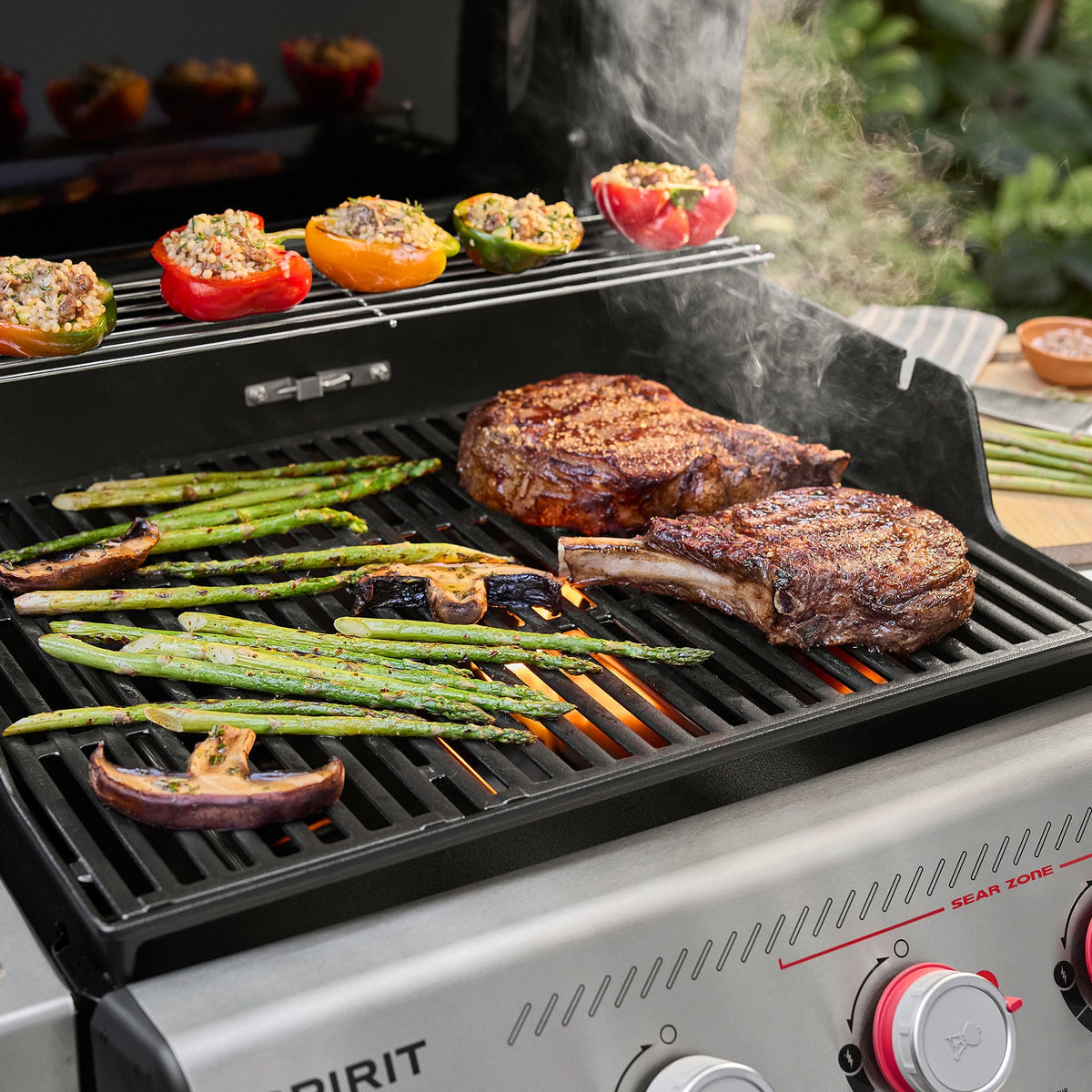Weber Spirit® E-425C Gas Grill (Liquid Propane) product view 2