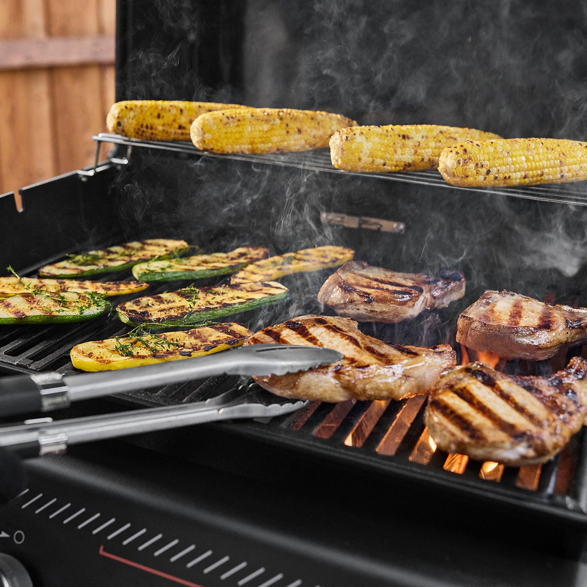 Weber Spirit® E-425C Gas Grill Stealth® Edition (Liquid Propane) product view 4