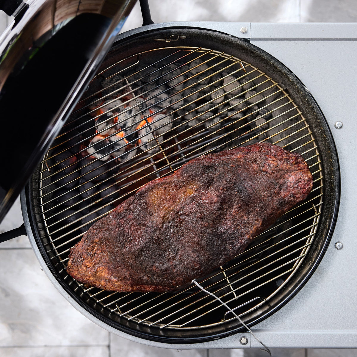 Weber 22” Performer™ Premium Smart Charcoal Grill product view 4