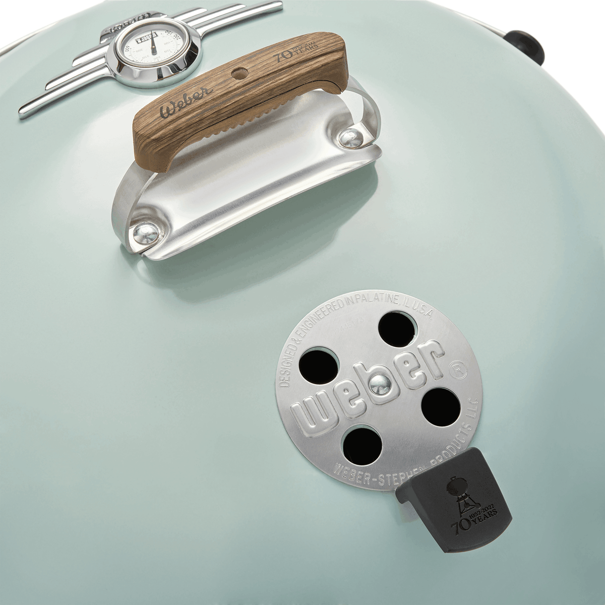 Weber 70th Anniversary Edition Kettle Charcoal Grill 22" product view 6