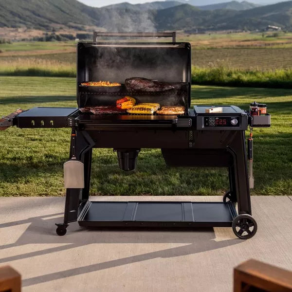 Traeger Woodridge Pro Wood Pellet Grill official manufacturer gallery view 2