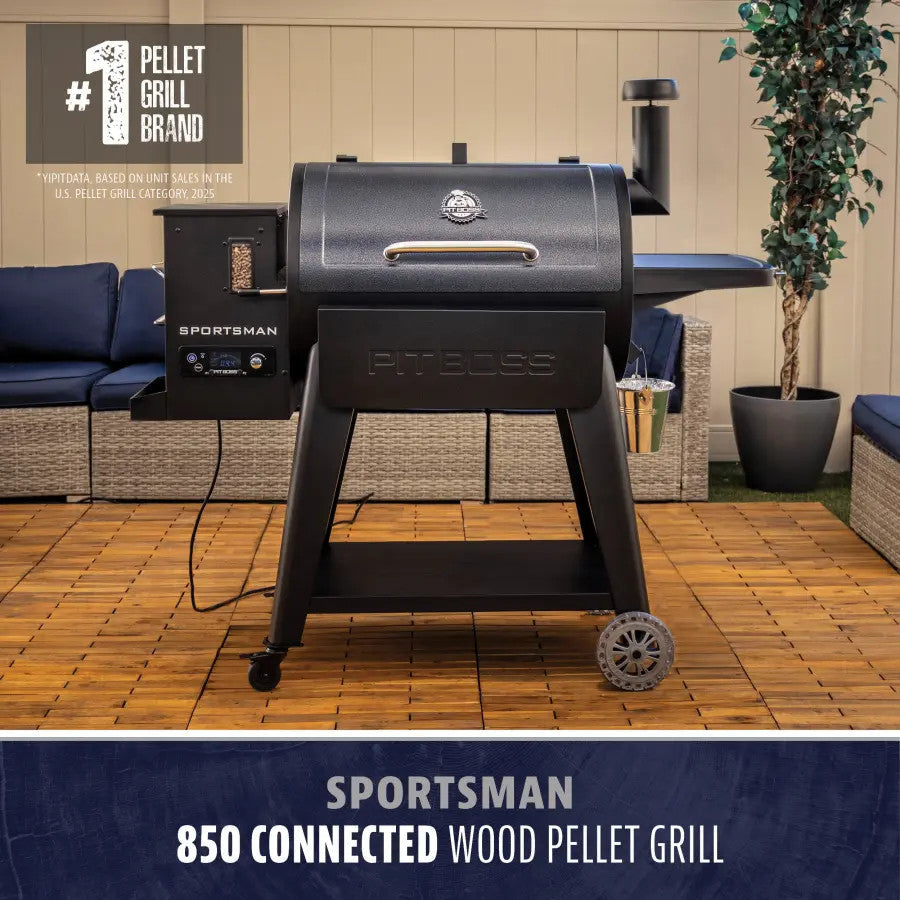 Pit Boss Sportsman 850 Wood Pellet Grill - PB850SPW2 product view 1