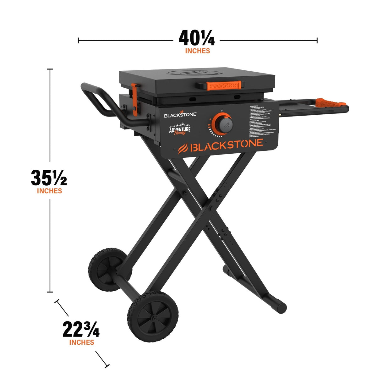 Blackstone Adventure Ready 17in Griddle with Flexfold Legs product view 7