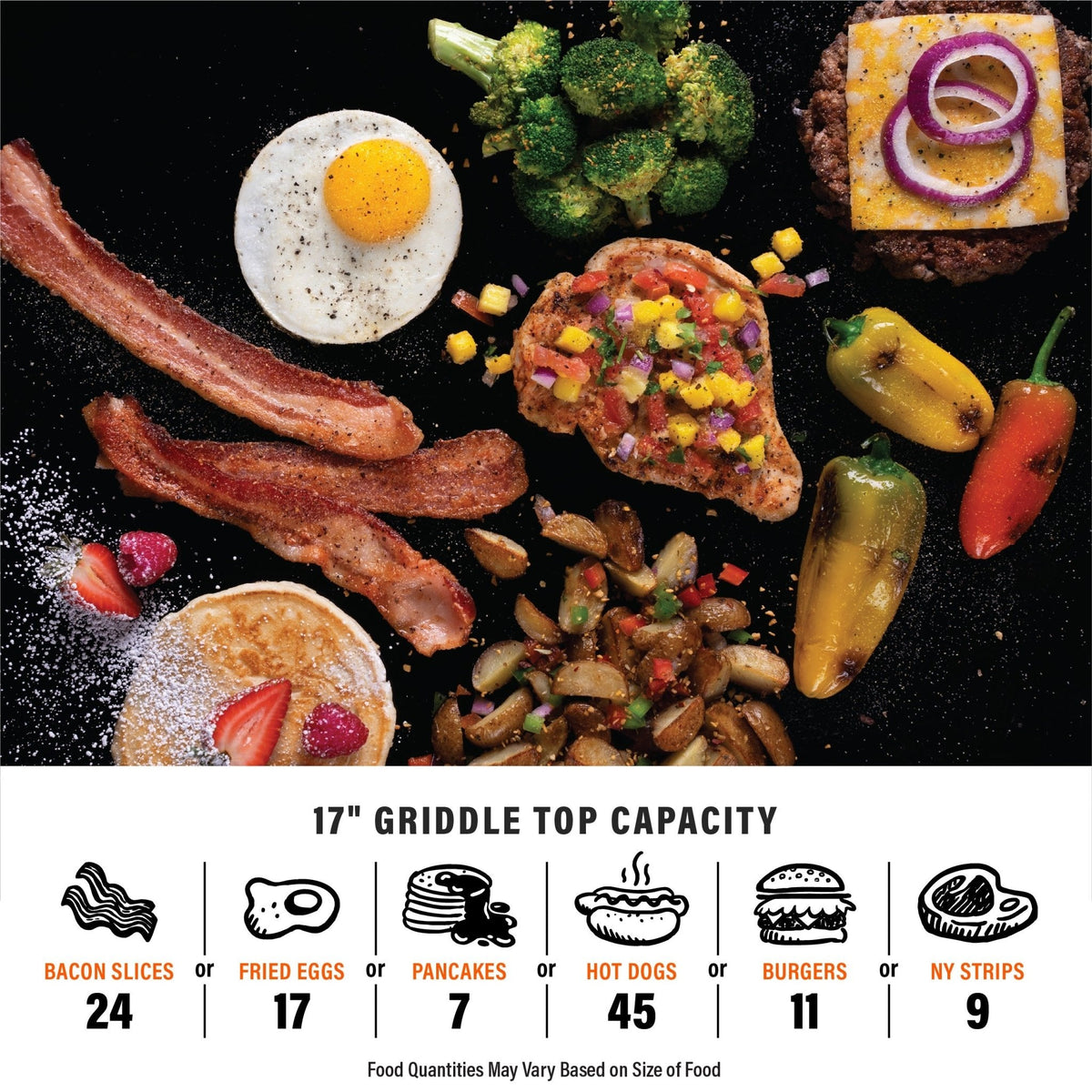Blackstone Adventure Ready 17in Griddle with Flexfold Legs product view 6