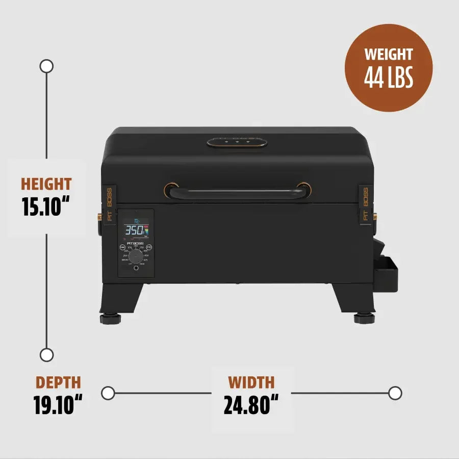 Pit Boss Portable Pit Stop Grill - Onyx Edition product view 6