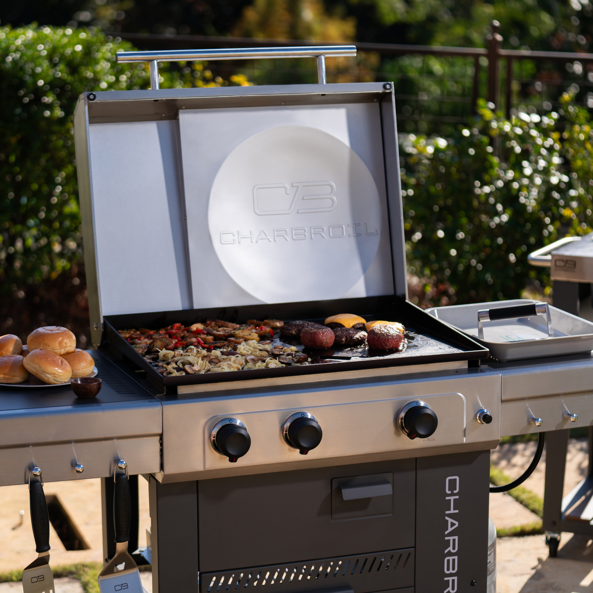 Char-Broil Versa-Tile™ 28" 3-Burner All-in-one Cooking Station product view 12