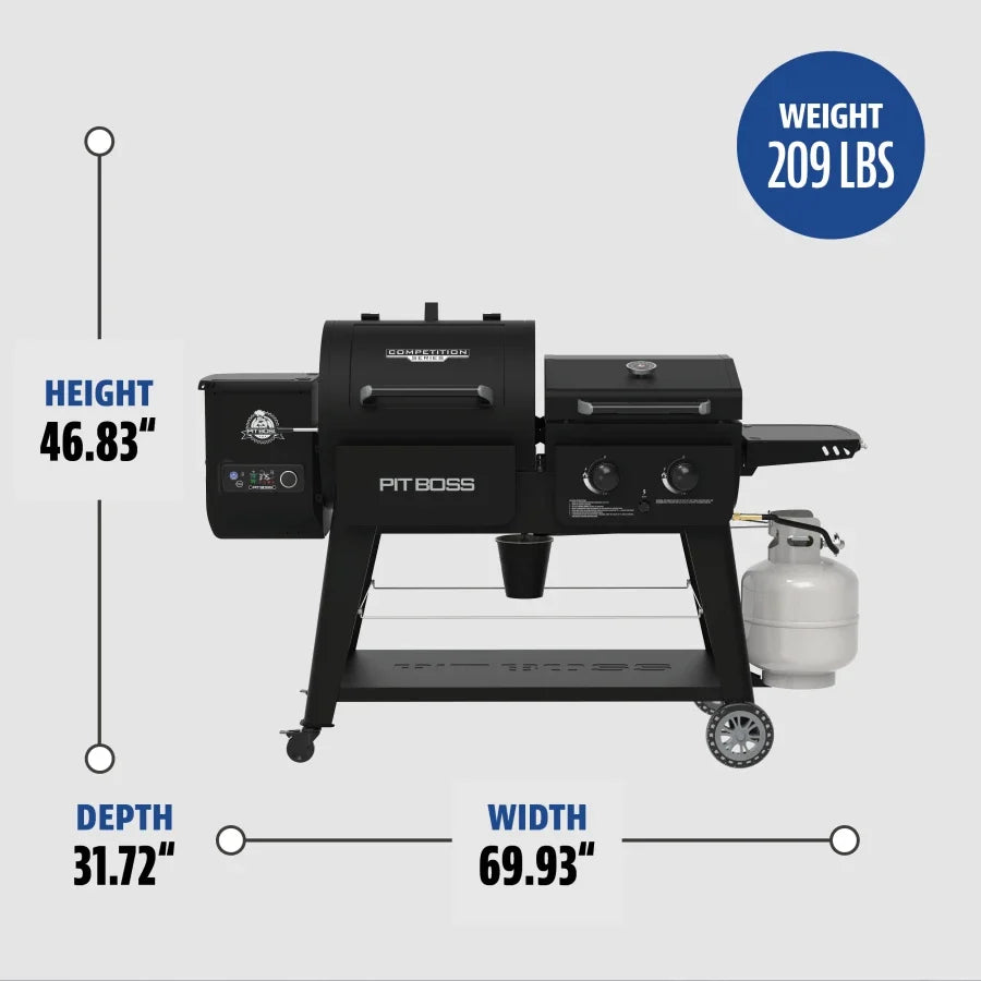 Pit Boss Competition Series Pellet Grill & Gas Griddle Combo product view 6
