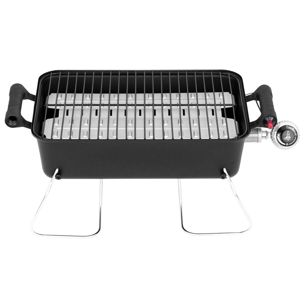 Char-Broil 1-Burner Deluxe Portable Propane Gas Table Top Grill in Black product view 4