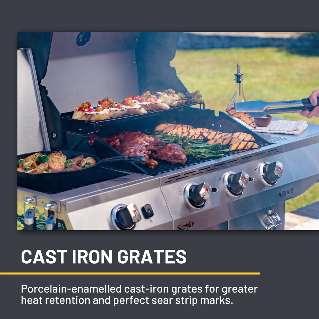 Char-Broil Performance 3B Gas Grill 375 Premium Silver product view 9