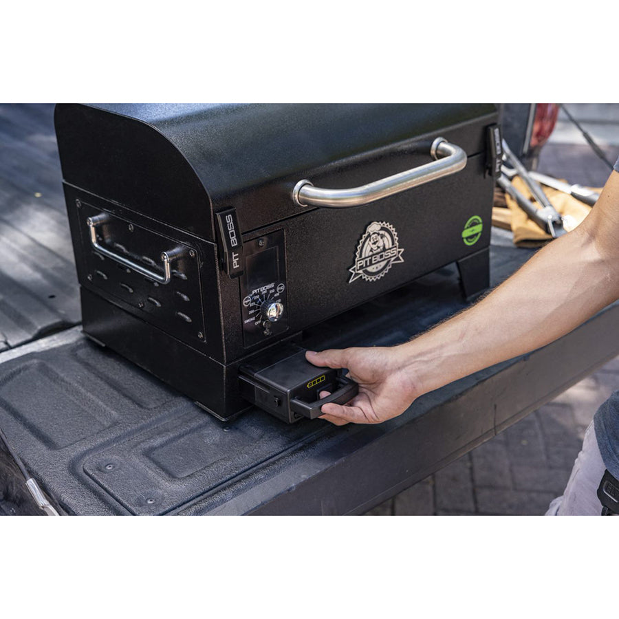 Pit Boss Portable Battery Powered Wood Pellet Grill product view 2