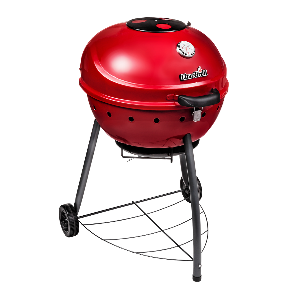 Char-Broil Kettleman® TRU-Infrared™ Charcoal Grill Red product view 3